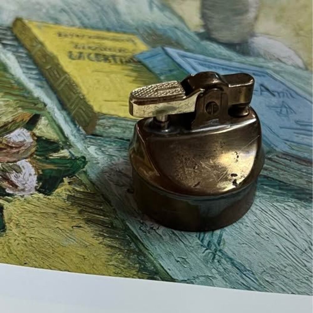 Vintage Brass Table Lighter Insert